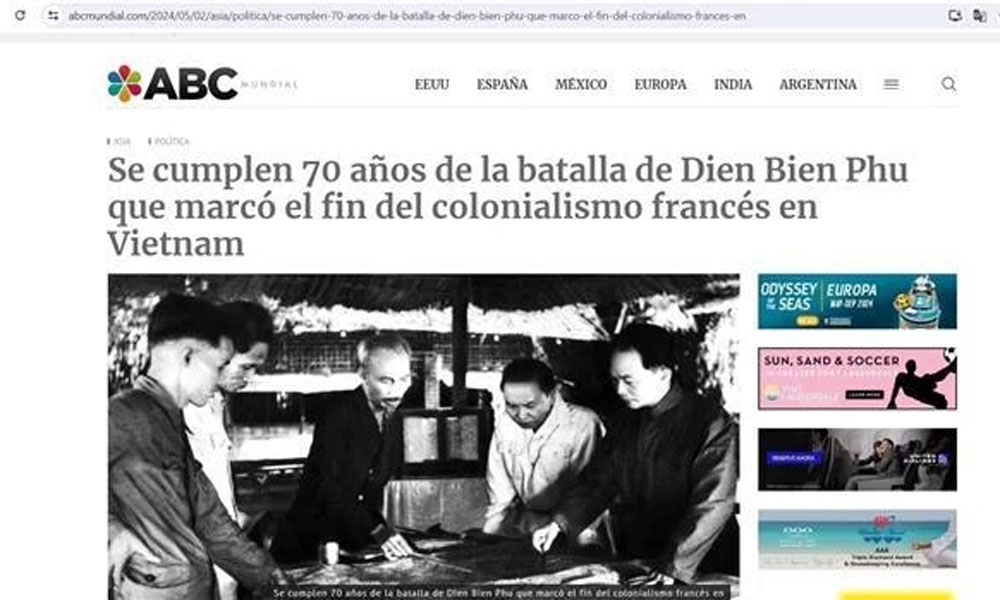 Argentine press spotlights significance of Dien Bien Phu Victory